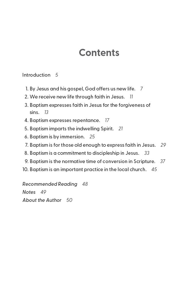 Baptism According to Scripture: A Clear, Short, and Unfiltered Guide