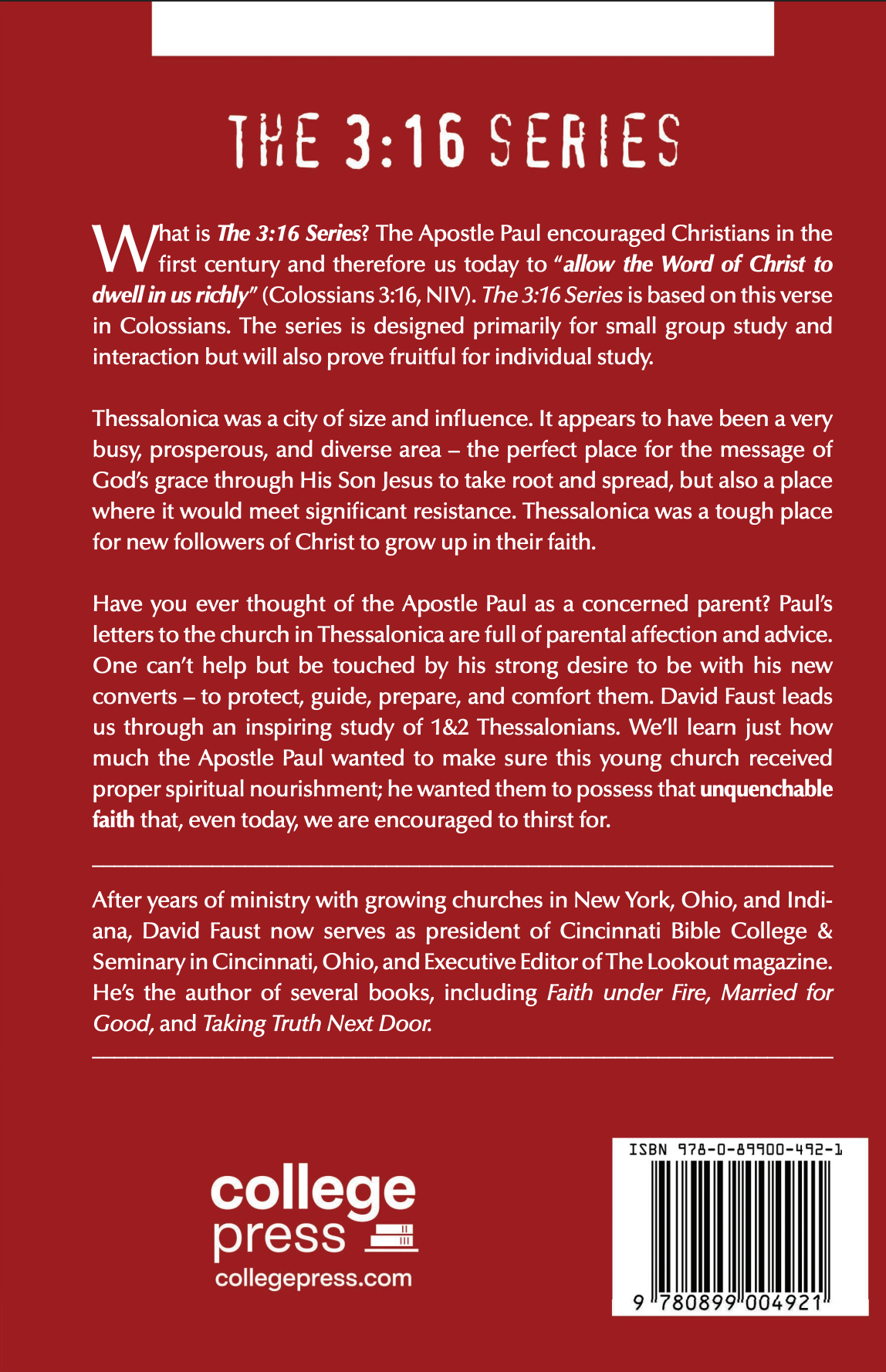 1 & 2 Thessalonians: Unquenchable Faith
