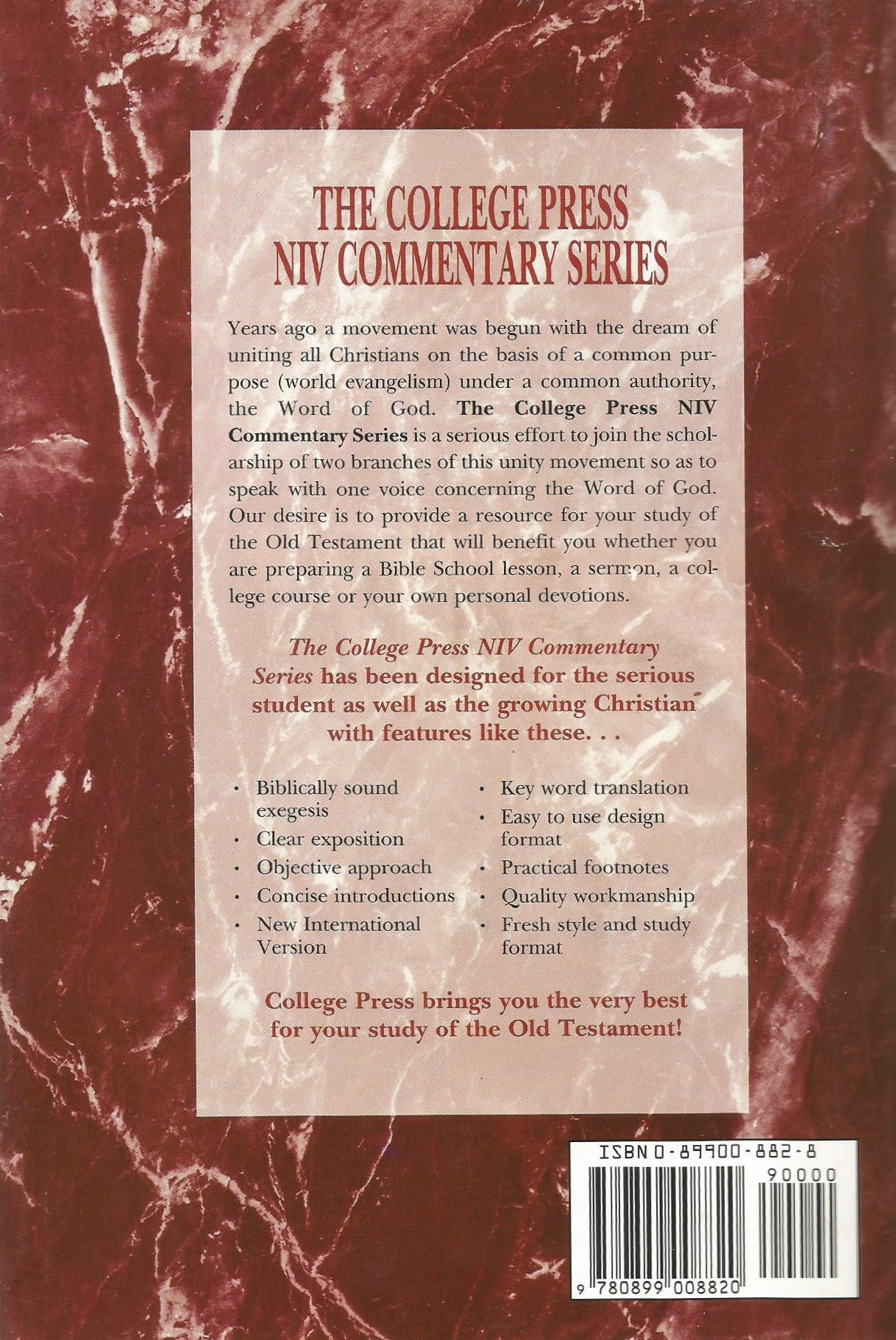 1 & 2 Kings - NIV - CLEARANCE (Dust Jacket - Old Version)