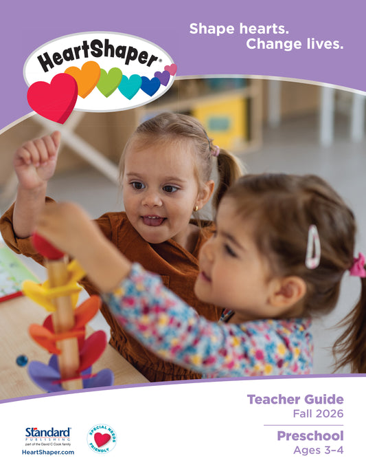 HeartShaper Preschool (3-4yrs) Teacher's Guide