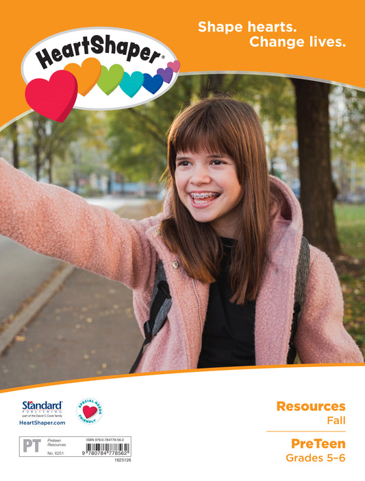 Heartshaper Preteen (5th-6th grade) Classroom Resources