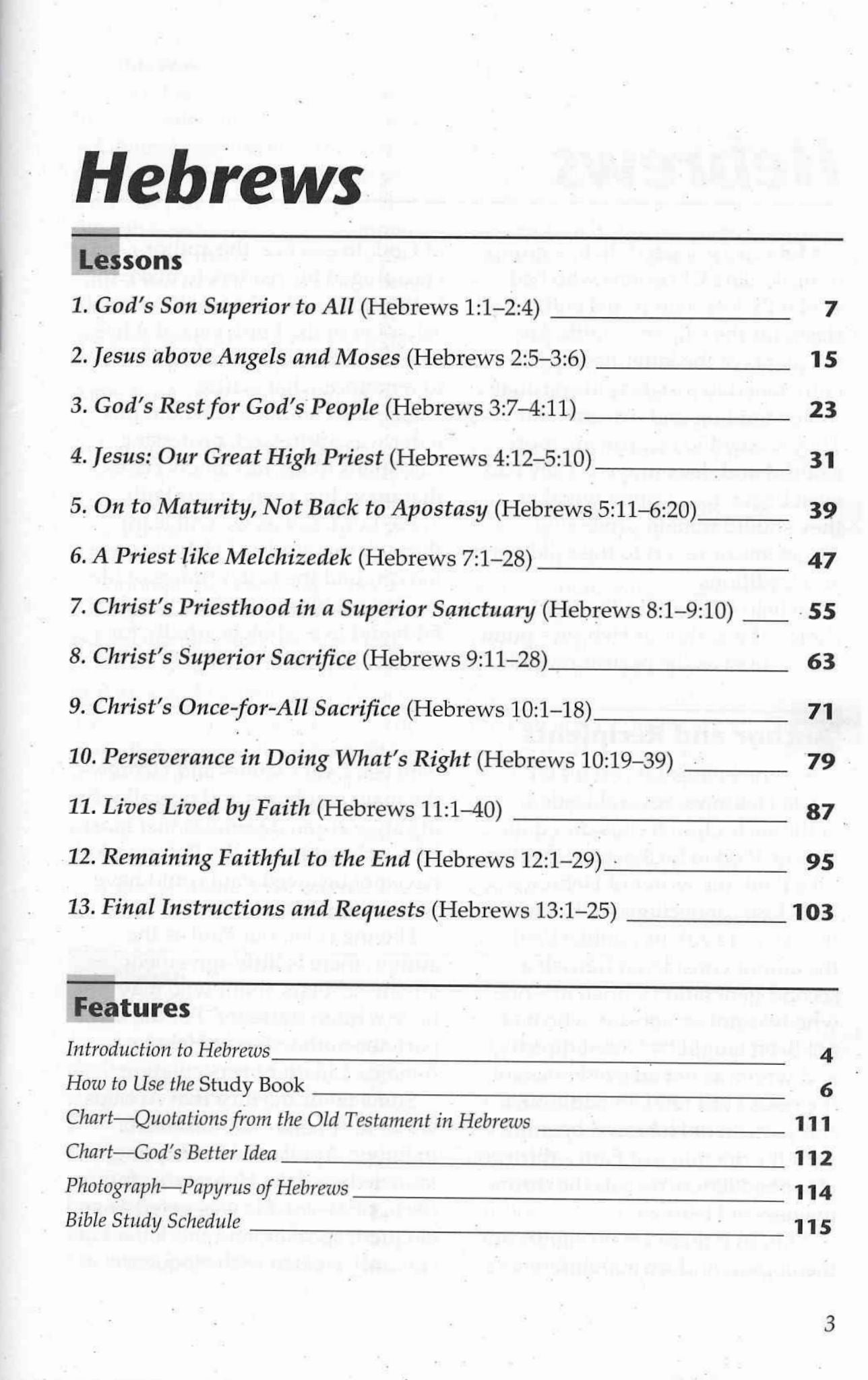 Adult Bible In Life Teacher's Guide - Hebrews