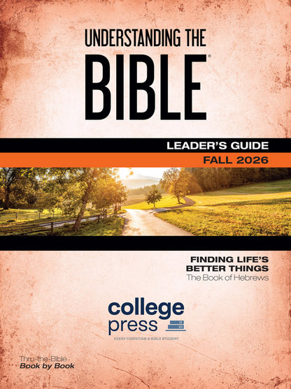 Adult Bible In Life Teacher's Guide - Hebrews