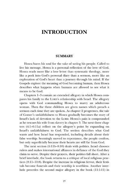 Minor Prophets Volume 1 - NIV
