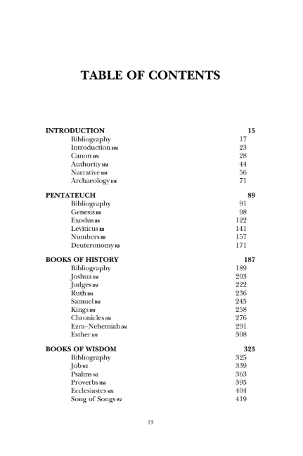 Old Testament Introduction