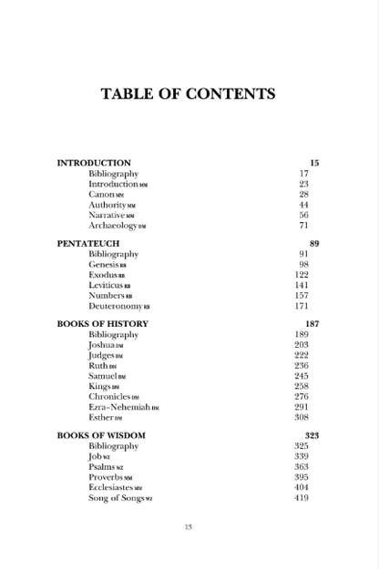 Old Testament Introduction