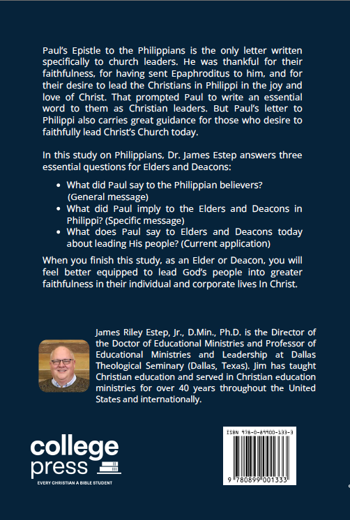 Paul's Letter To Leaders: Philippians for Elders and Deacons