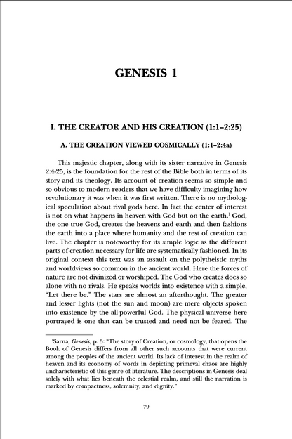 Genesis Volume 1 - NIV Casebound