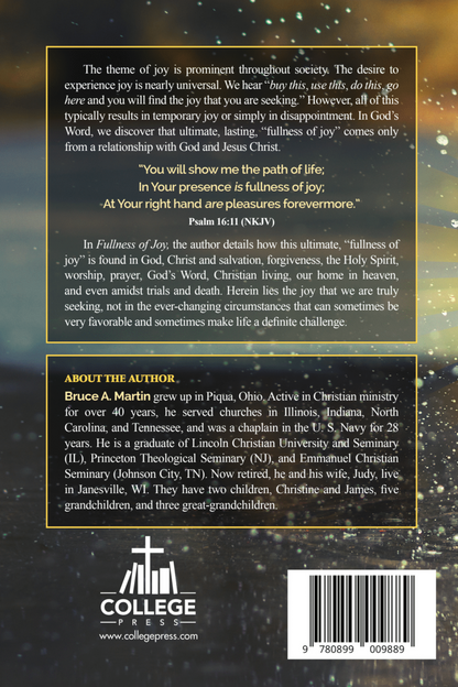 Fullness of Joy: The Many Faces of Joy in the Christian Life
