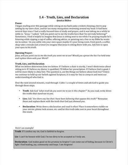 Known and Loved: Women’s Prayer Journey Through 1 John