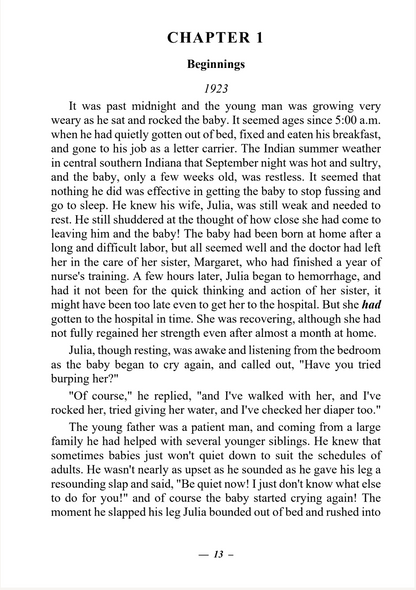 Once I was Young: A Missionary Wife's Perspective