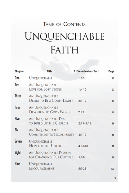 1 & 2 Thessalonians: Unquenchable Faith