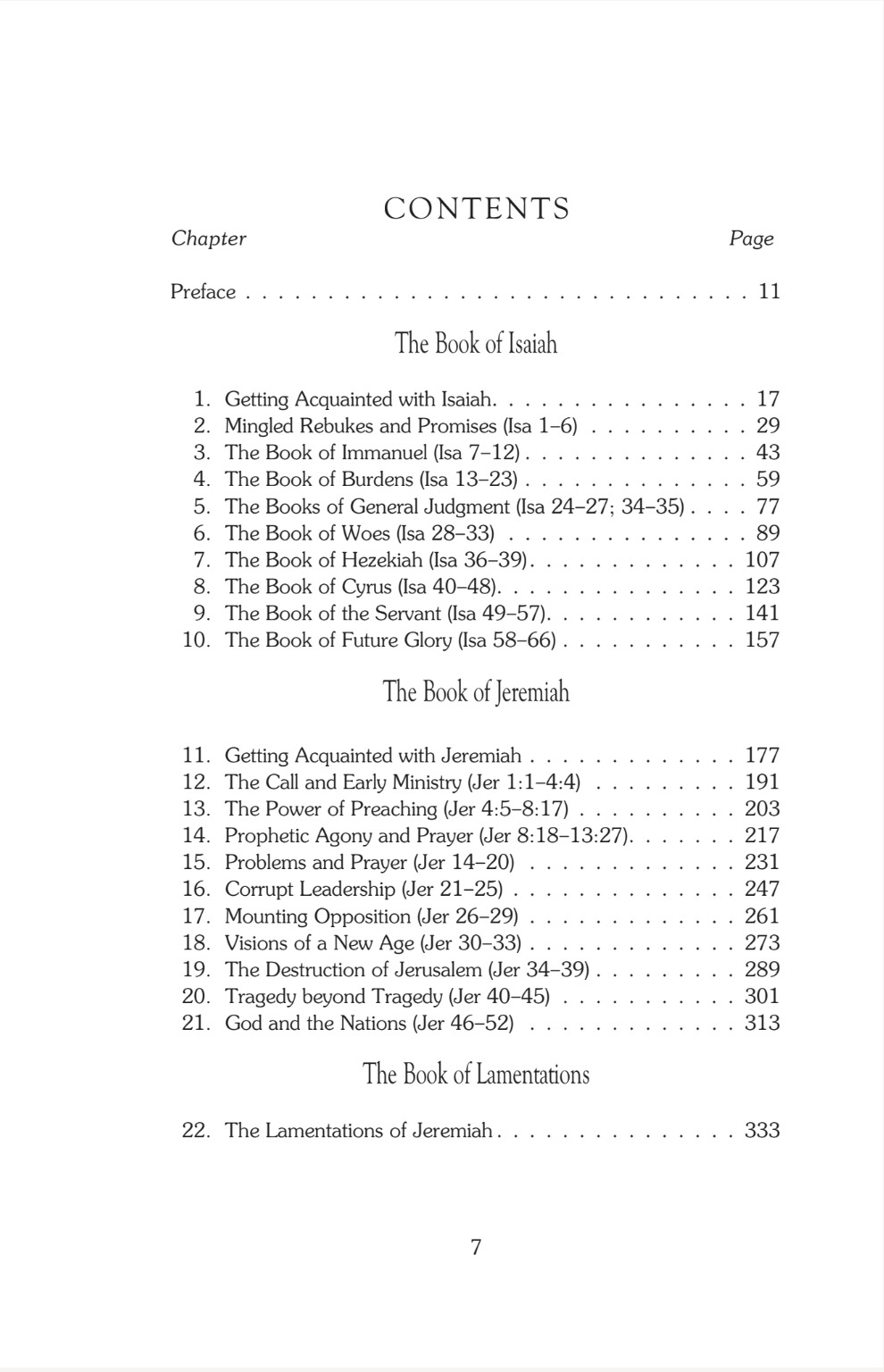 Old Testament Survey Series: The Major Prophets