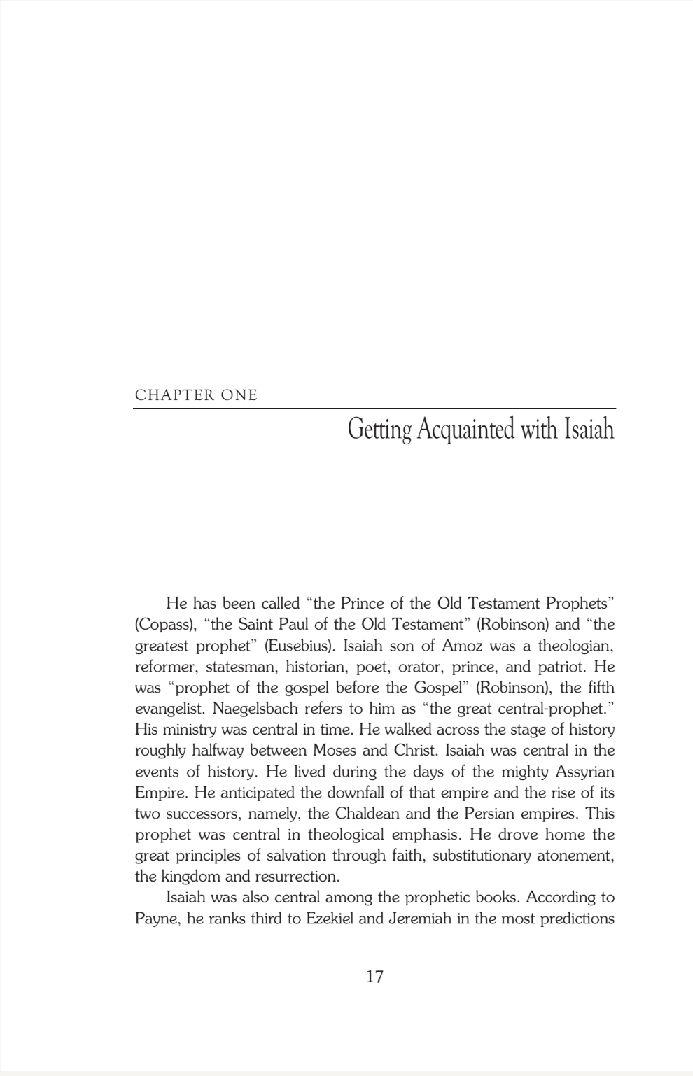 Old Testament Survey Series: The Major Prophets