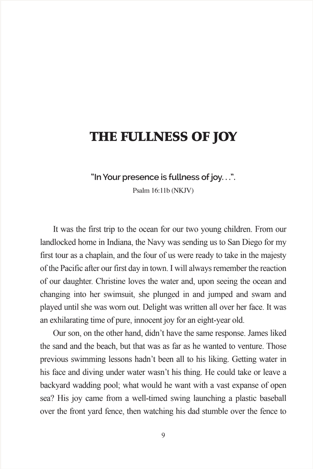 Fullness of Joy: The Many Faces of Joy in the Christian Life