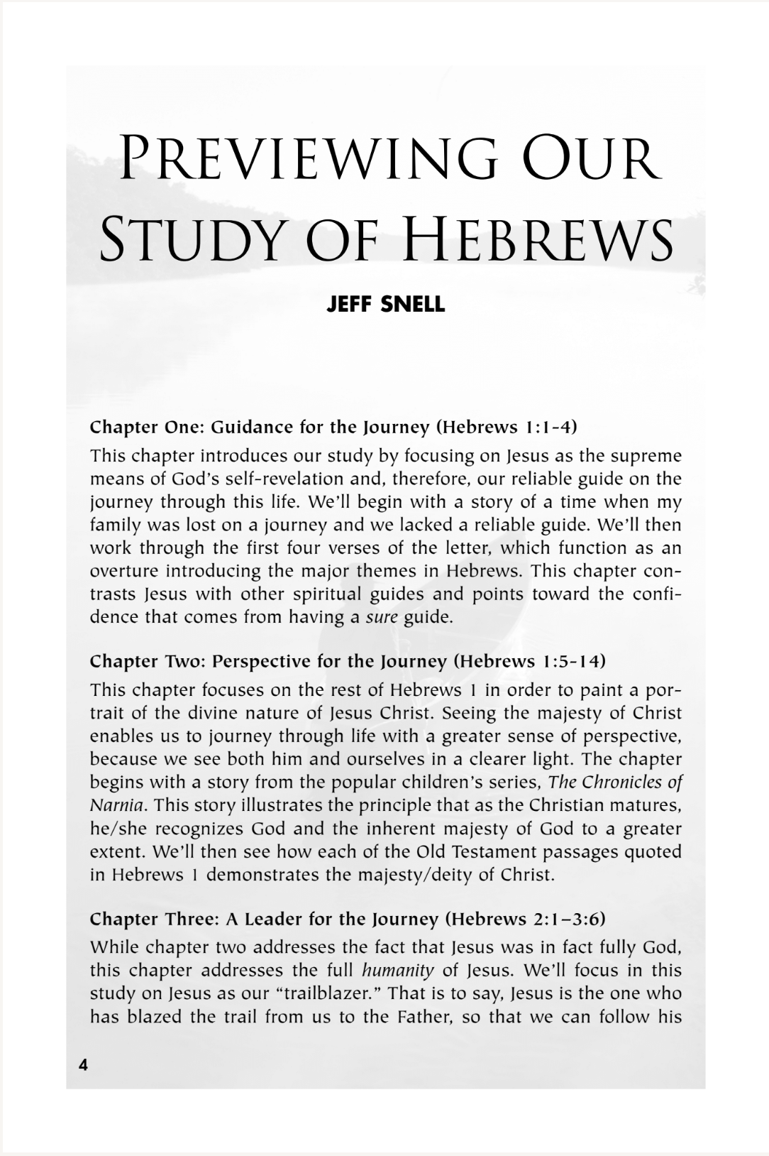 Hebrews: Strength for the Journey