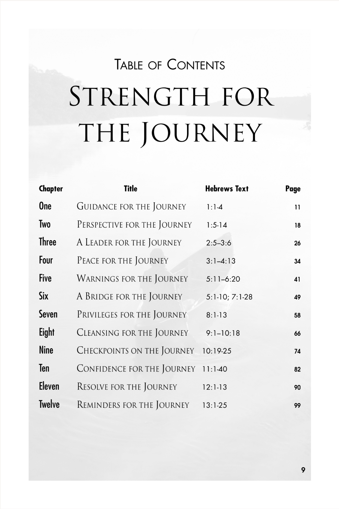 Hebrews: Strength for the Journey