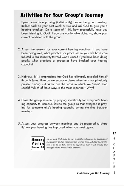Hebrews: Strength for the Journey