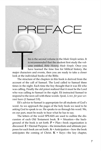 The Old Testament Books Made Simple