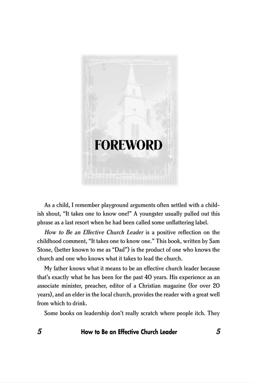 How to Be an Effective Church Leader