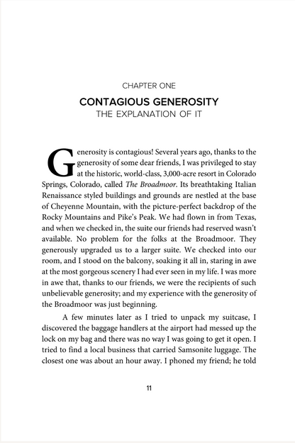 Contagious Generosity