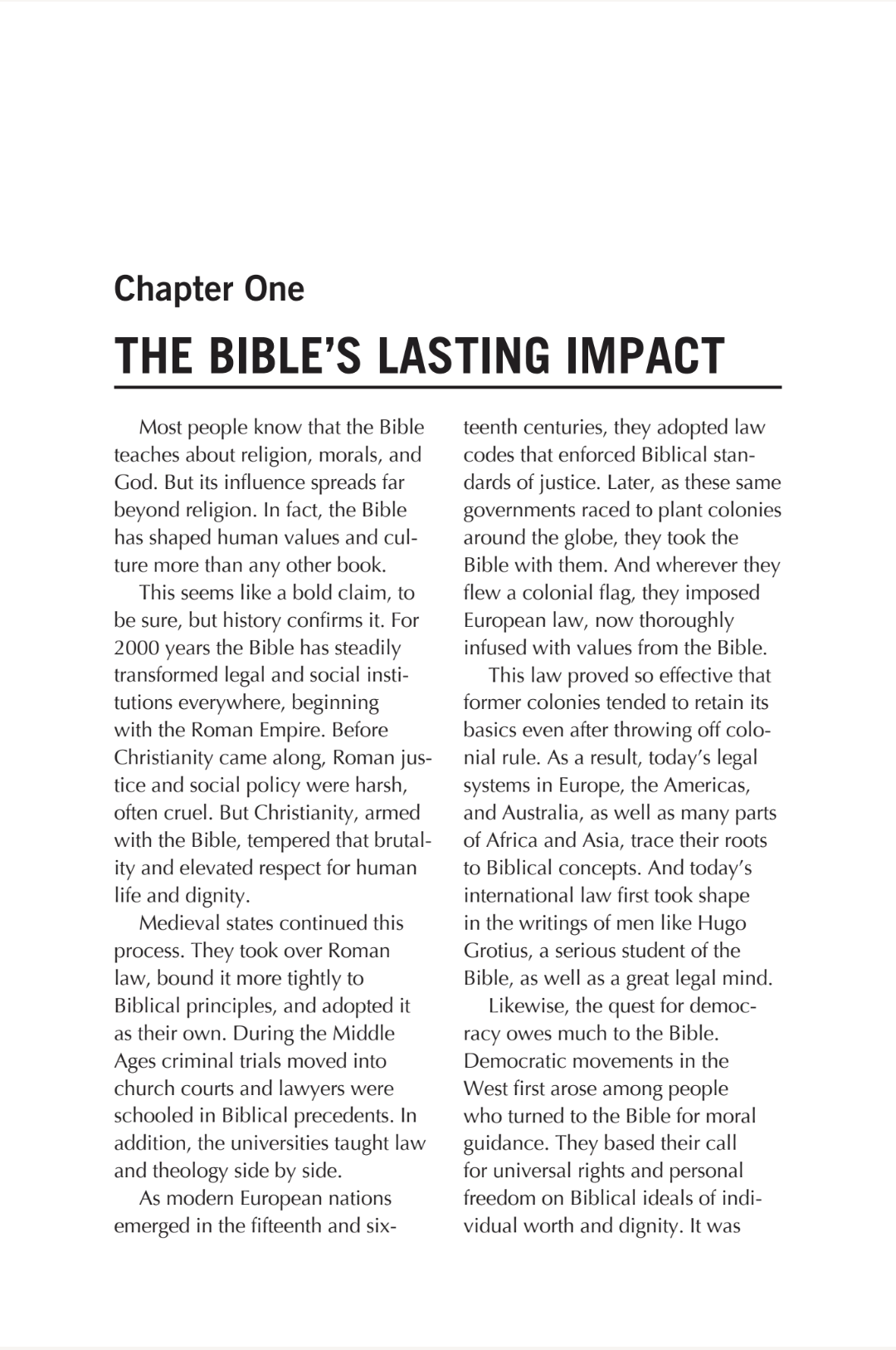 A Newcomer's Guide to the Bible (Workbook)