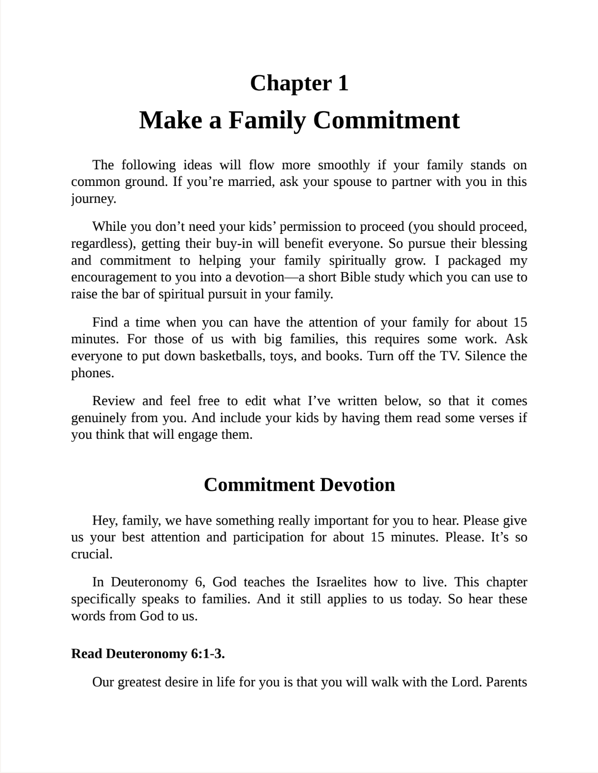 Lead Your Family