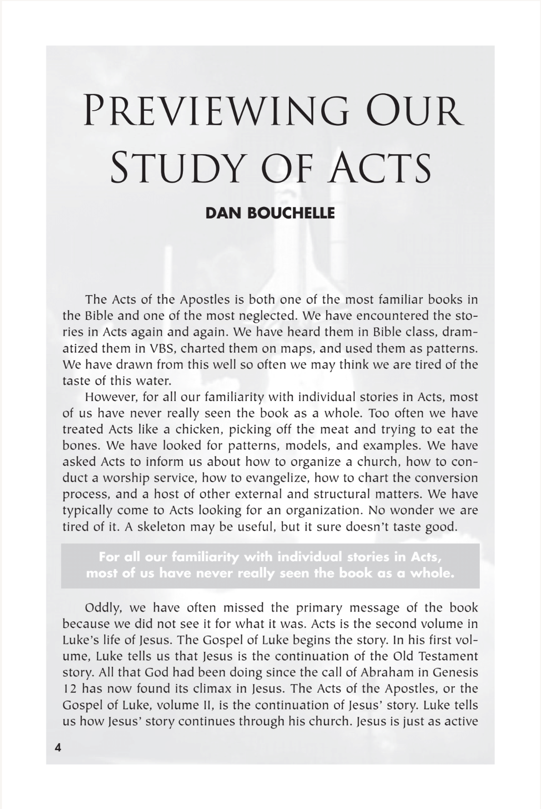 Acts 1-9: The Gospel Unleashed