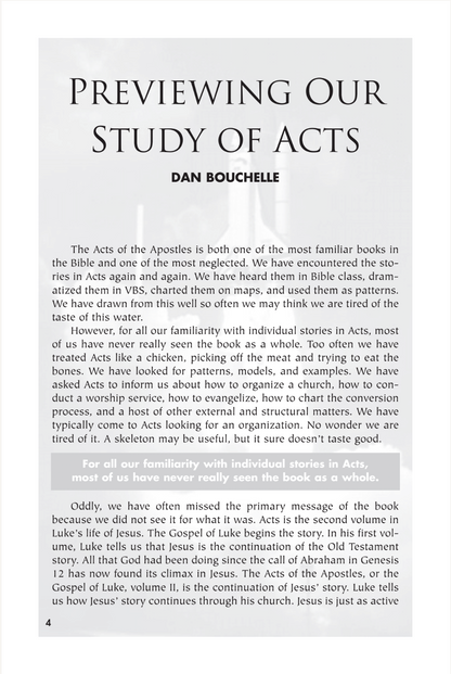 Acts 1-9: The Gospel Unleashed