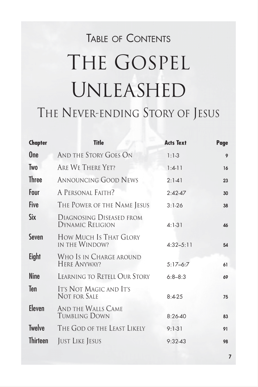 Acts 1-9: The Gospel Unleashed