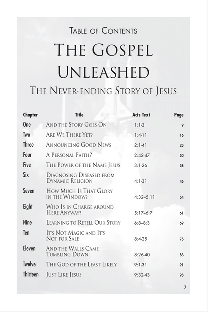 Acts 1-9: The Gospel Unleashed