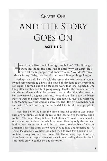 Acts 1-9: The Gospel Unleashed