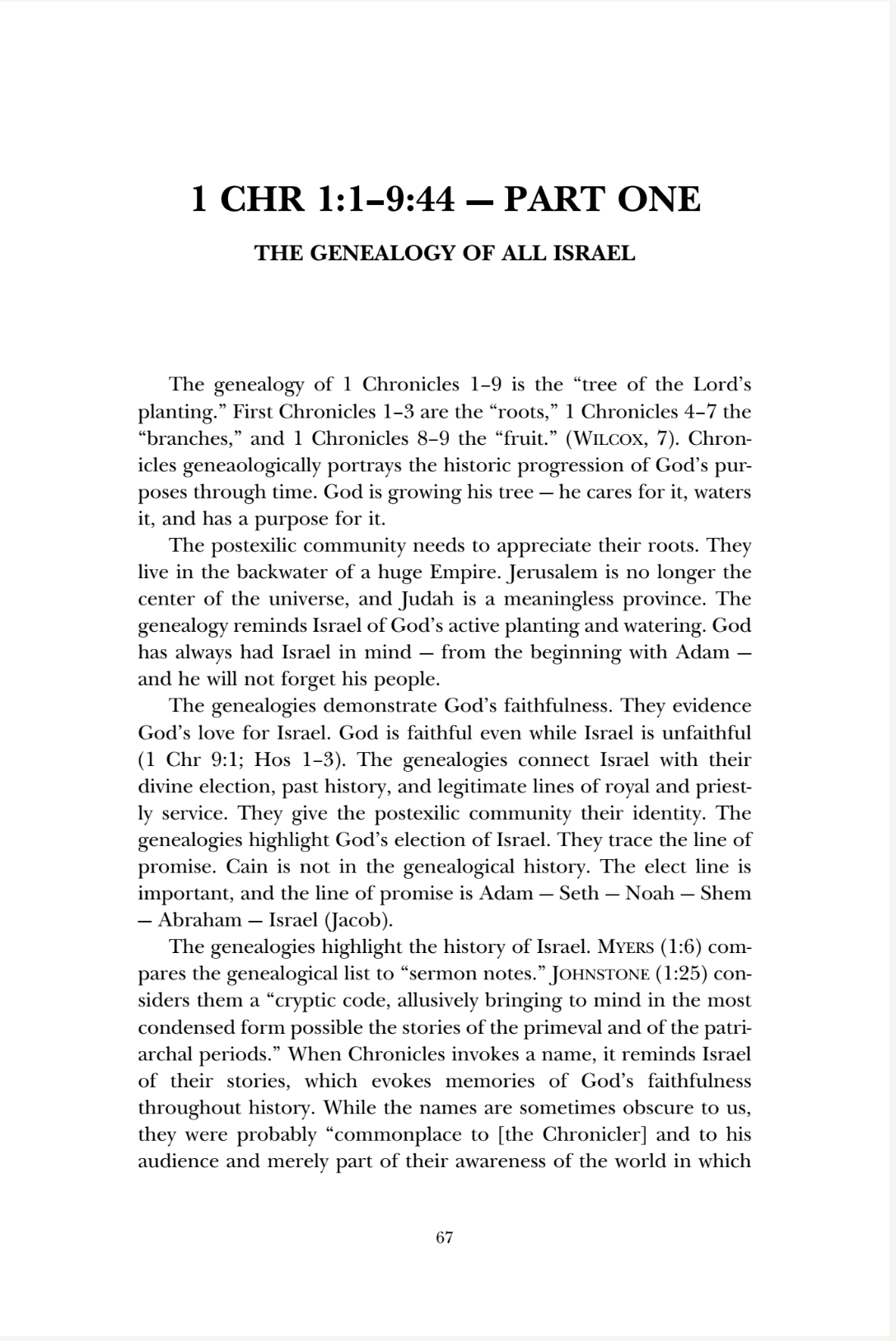 1 & 2 Chronicles - NIV