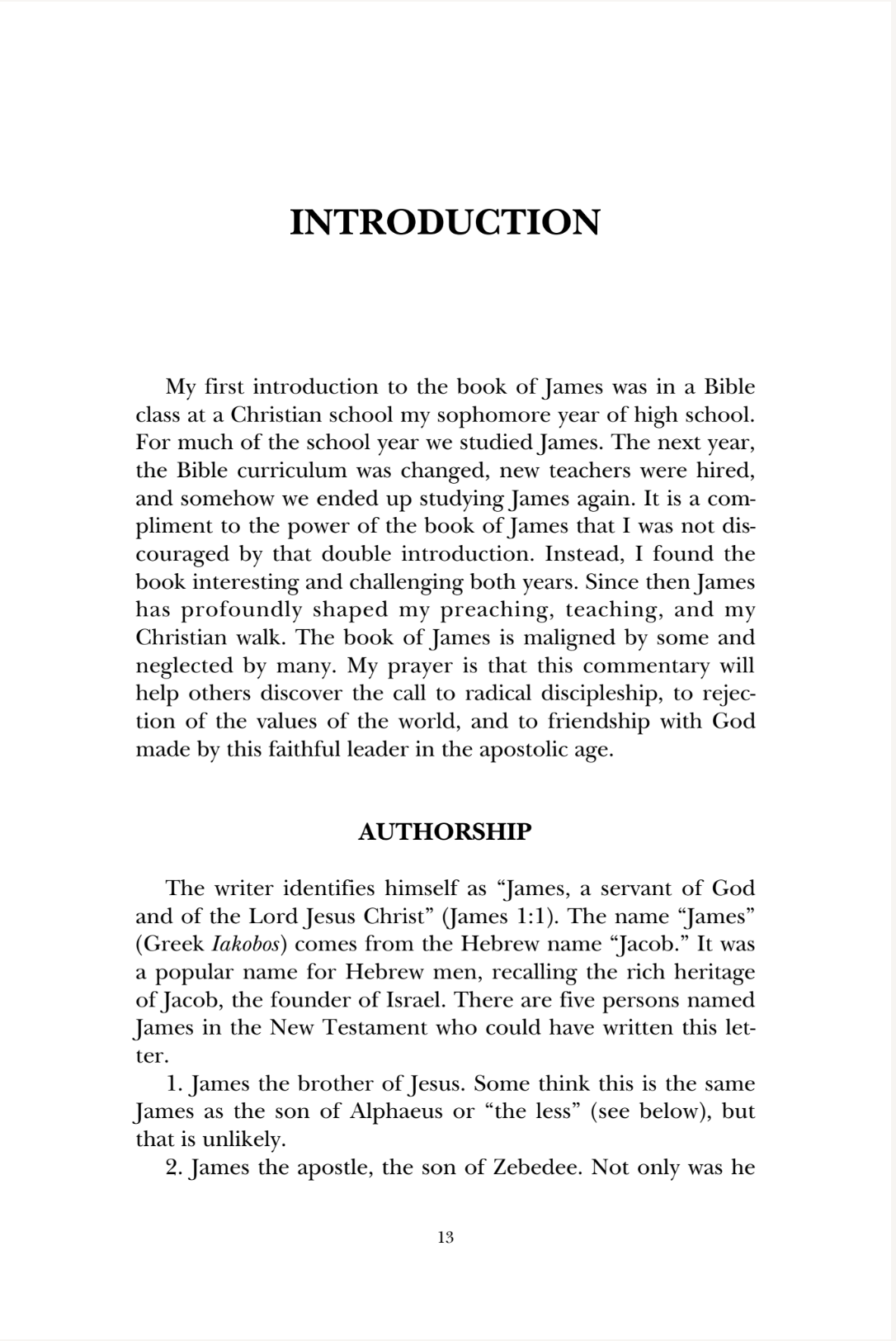 James & Jude - NIV