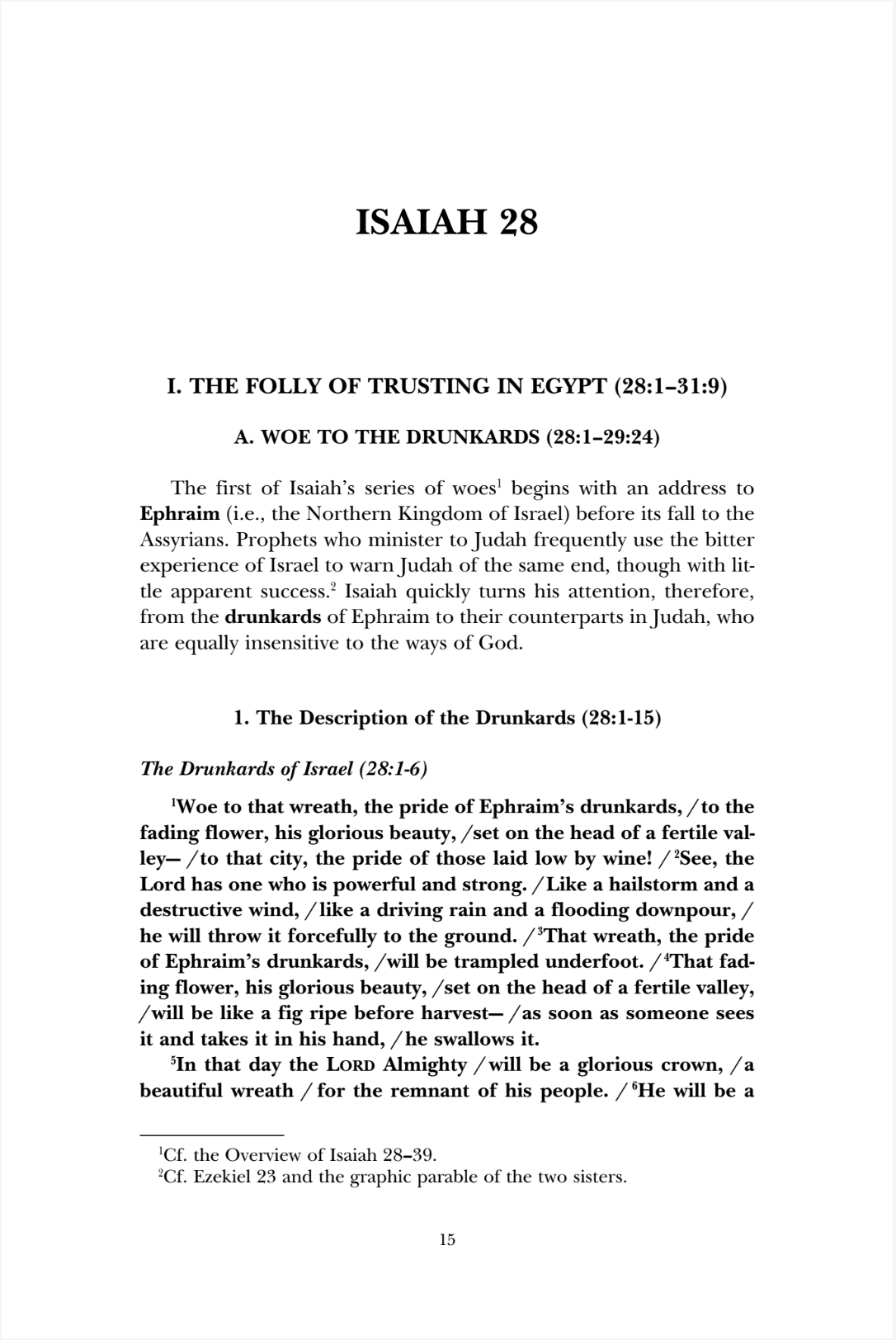 Isaiah Volume 2 - NIV