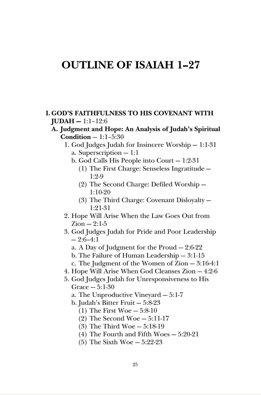 Isaiah Volume 1 - NIV