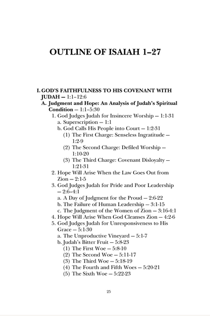Isaiah Volume 1 - NIV