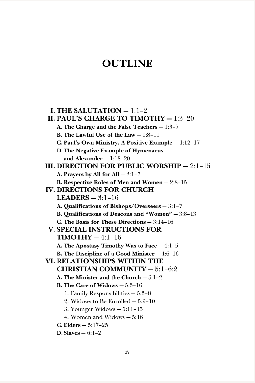 1 & 2 Timothy & Titus - NIV