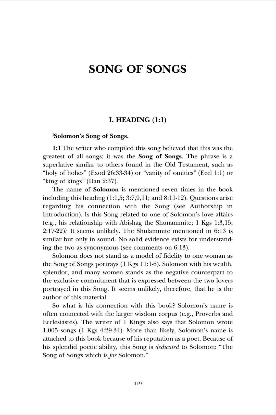 Proverbs, Ecclesiastes, & Song of Songs - NIV