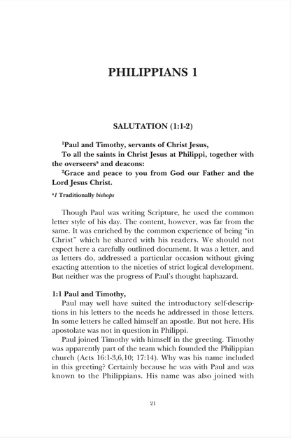 Philippians, Colossians, & Philemon - NIV
