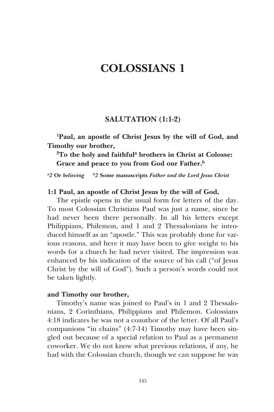 Philippians, Colossians, & Philemon - NIV