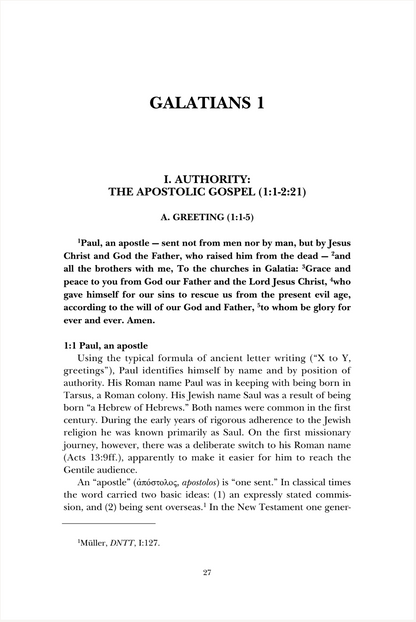 Galatians & Ephesians - NIV