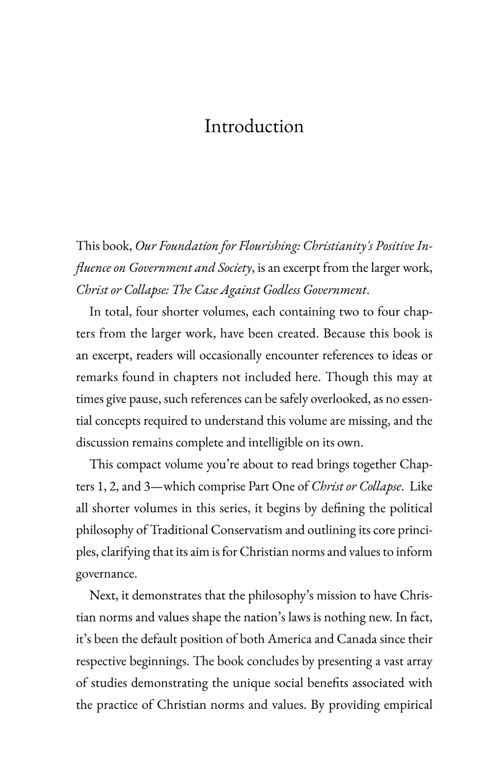 OUR FOUNDATION FOR FLOURISHING