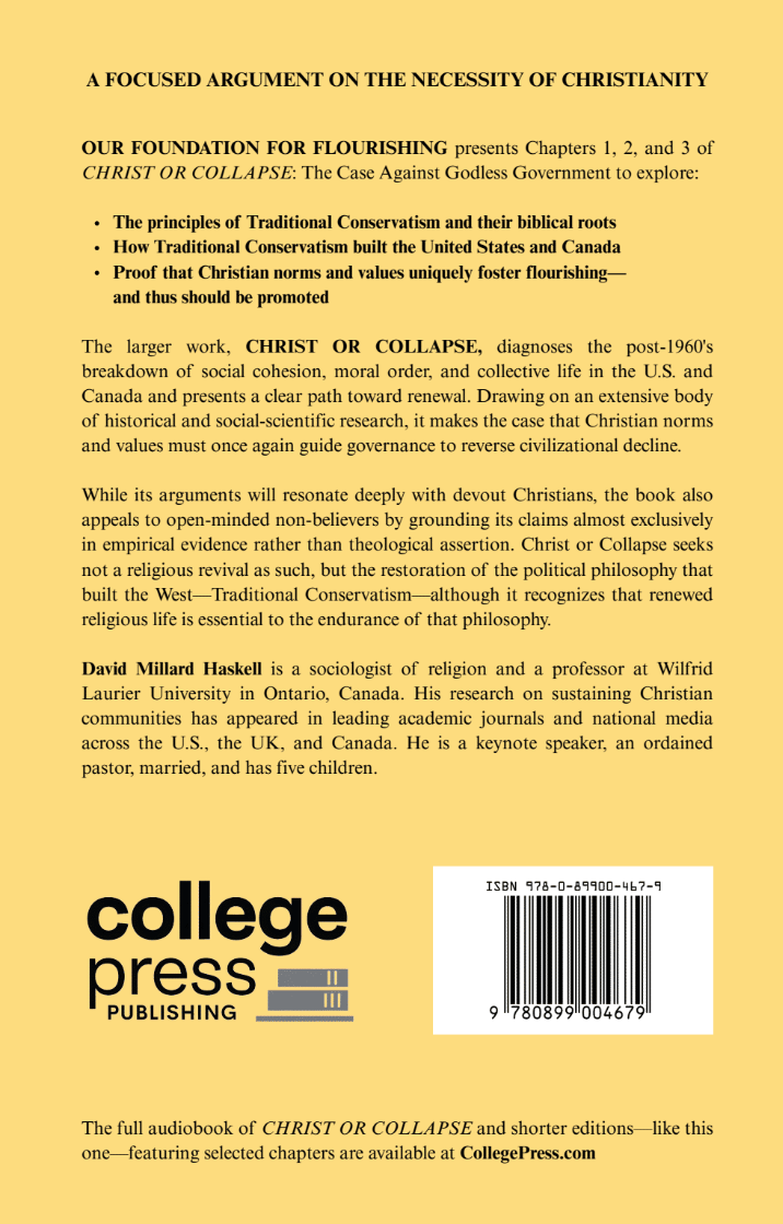 OUR FOUNDATION FOR FLOURISHING