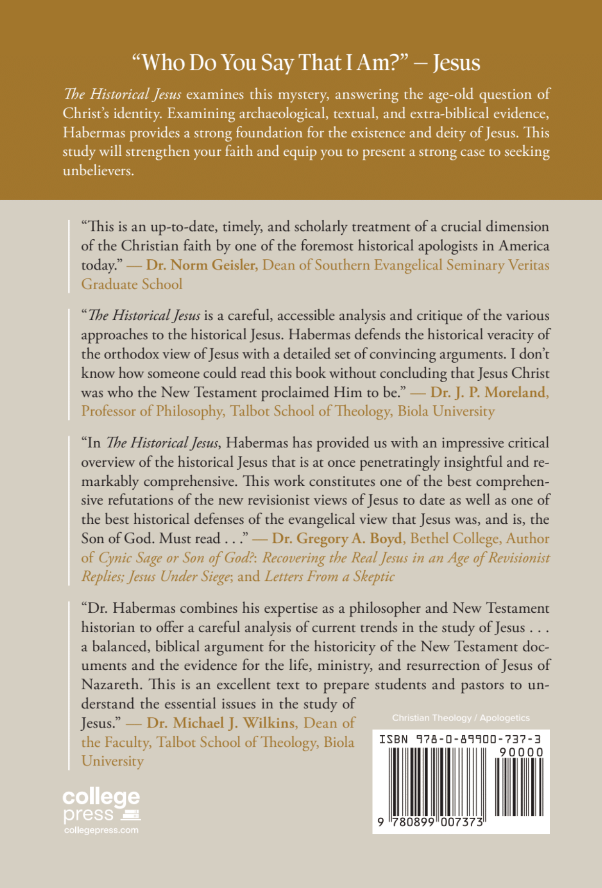 The Historical Jesus: Ancient Evidence for the Life of Christ