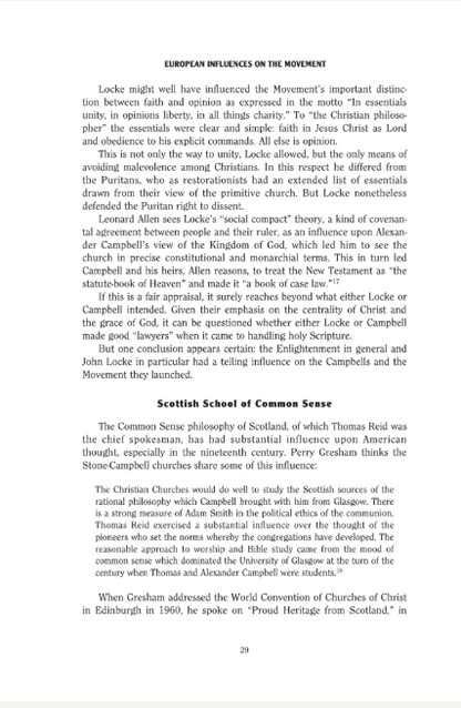 The Stone-Campbell Movement