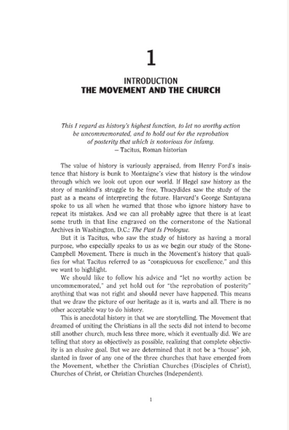 The Stone-Campbell Movement