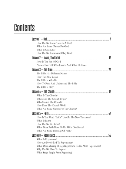 13 Lessons in Christian Doctrine - Youth Edition