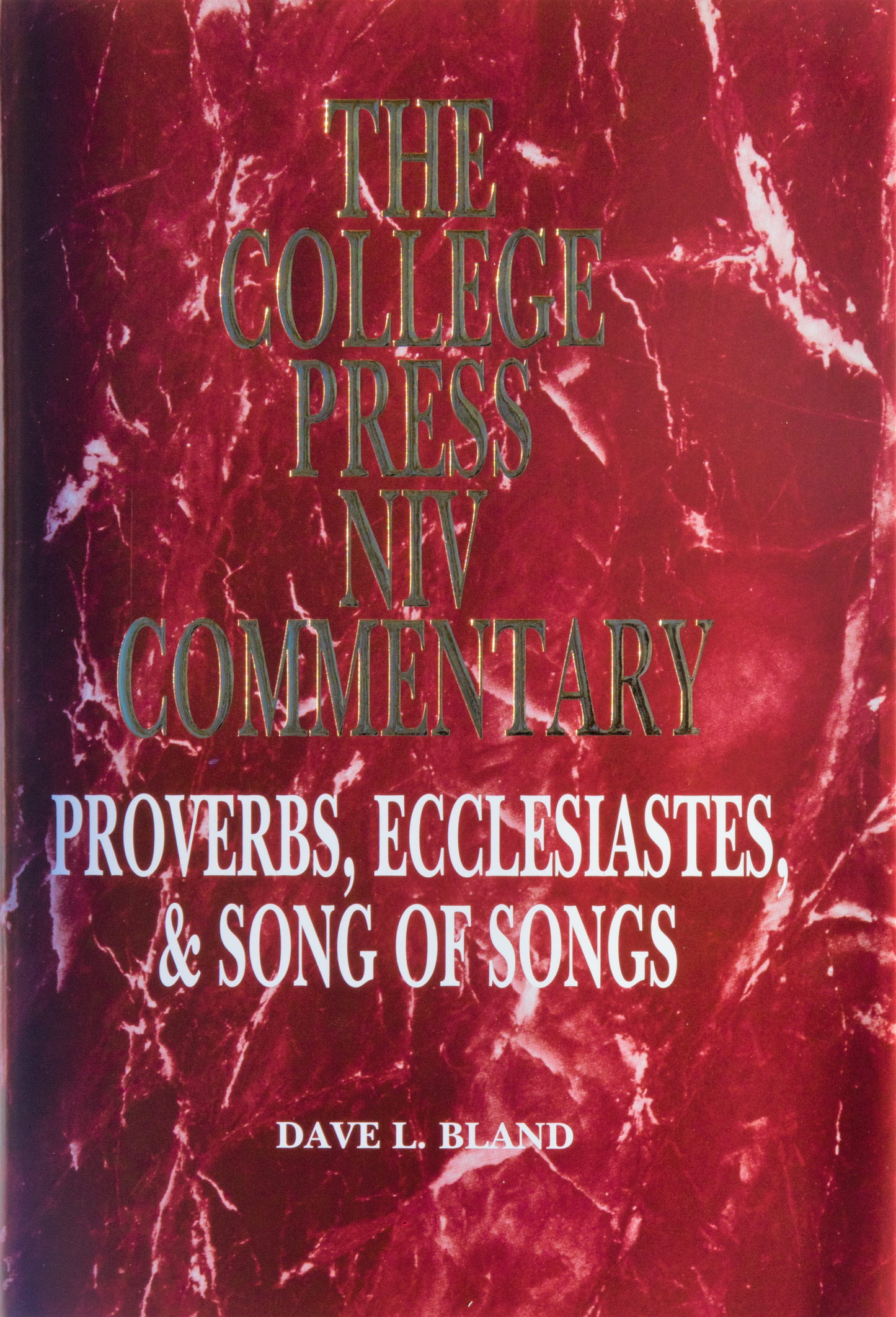 Proverbs, Ecclesiastes, & Song of Songs - NIV - CLEARANCE (Dust Jacket - Old Version)